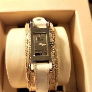 Vintage Christian Dior ladies monogram watch